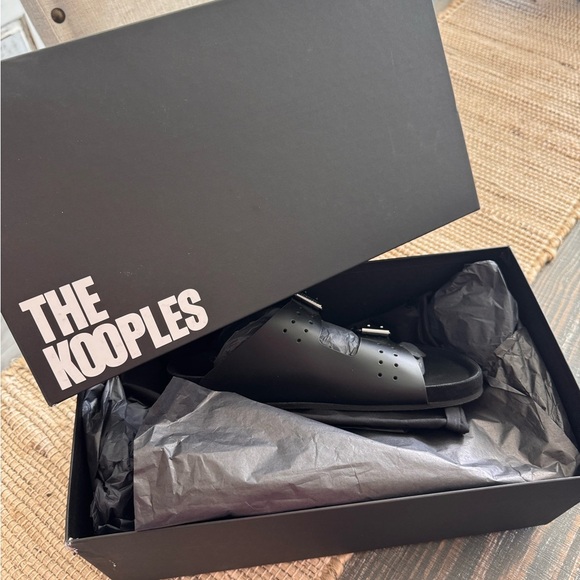 The Kooples Black Sandals - Picture 3 of 4